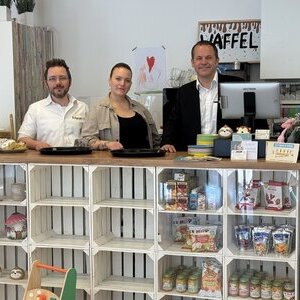 Das Zwergencafe der Bäckerei Kayser bietet Spaß für Groß und Klein.