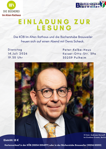 Lesung: Denis Scheck