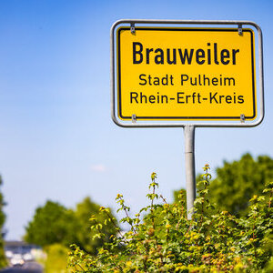 Ortsschild Brauweiler
