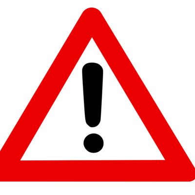 Ausrufezeichen, Warnschild, Achtung