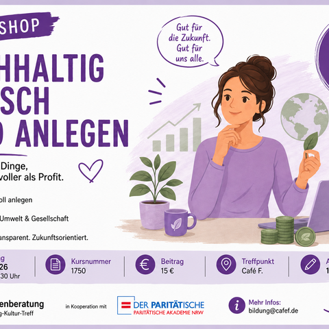 Nachhaltig ethisch Geld anlegen