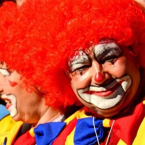 Karneval Clowns