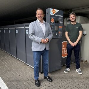Fahrradboxen am Pulheimer Bahnhof