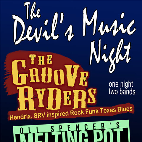 Groove Ryders & Oll Spencer&acute;s Melting Pot - Rock Funk & Texas Blues aus K&ouml;ln - Konzert
