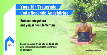 Yoga für Trauernde und pflegende Angehörige - Hospiz Pulheim e. V. Yoga für Trauernde und pflegende Angehörige