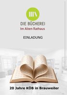 Einladung 20 Jahre B&uuml;cherei