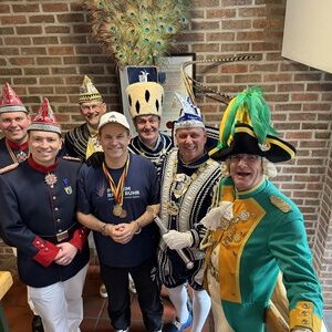 Bürgermeister Keppeler wurde beim Rathaussturm kurzzeitig verhaftet.