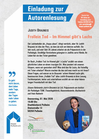 Einladung zur Autorenlesung
