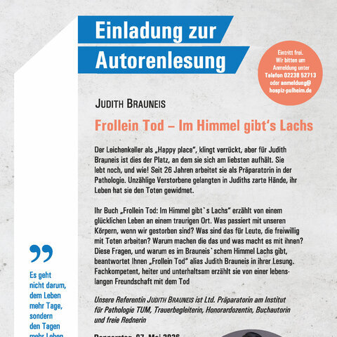 Einladung zur Autorenlesung