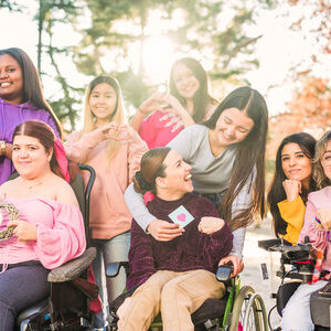 Inklusive M&auml;dchengruppe