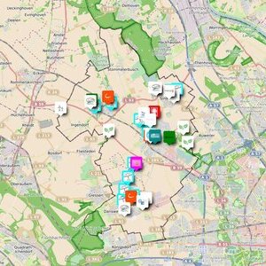 digitale Klimaschutzkarte der Stadt Pulheim