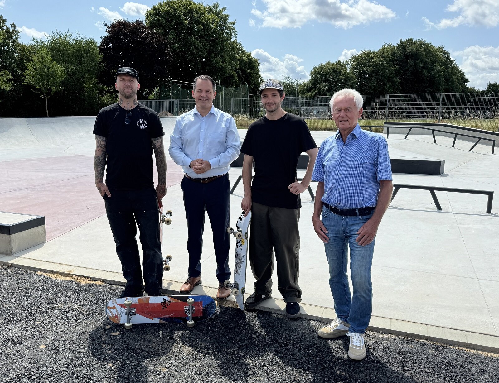 Eröffnung des Skateparks