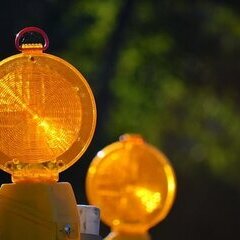 Baustelle_Lampe