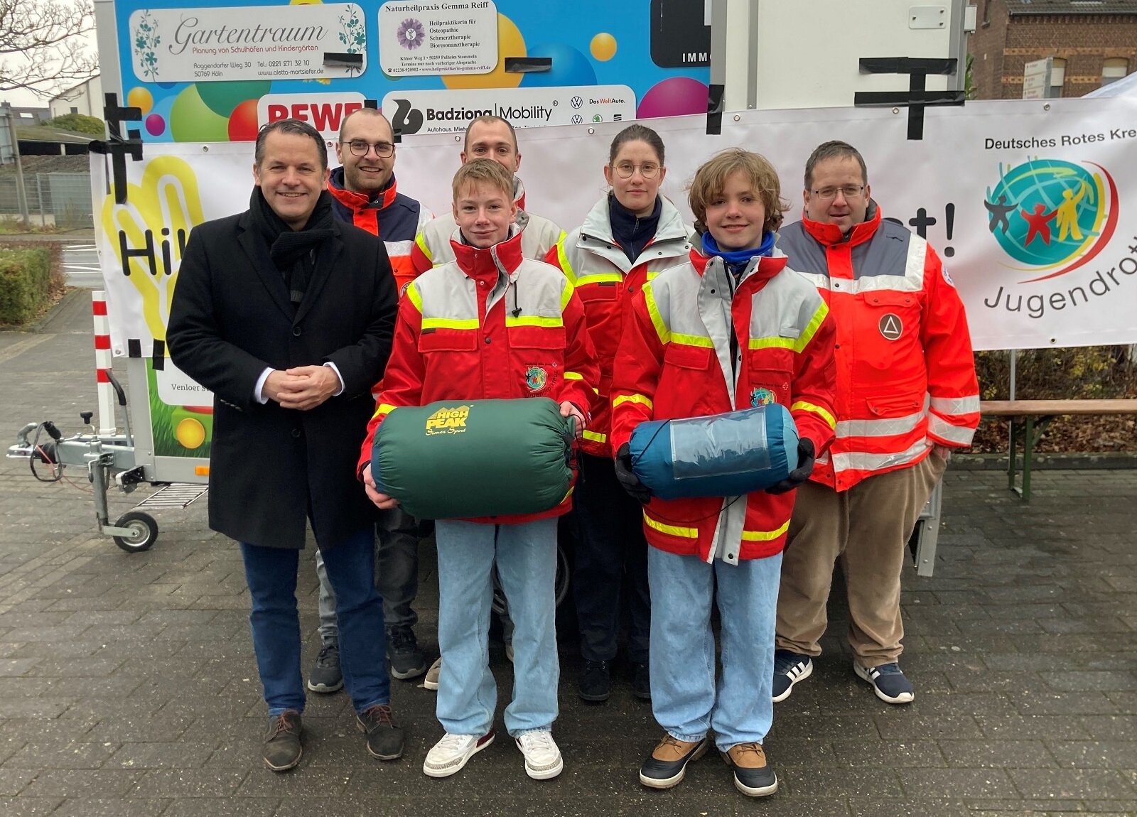 Sammelaktion des Jugendrotkreuz Pulheim